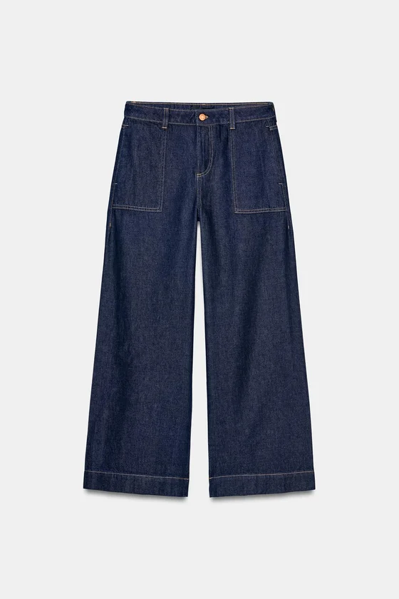 ДЖИНСЫ Z1975 WIDE LEG СО СРЕДНЕЙ ПОСАДКОЙ