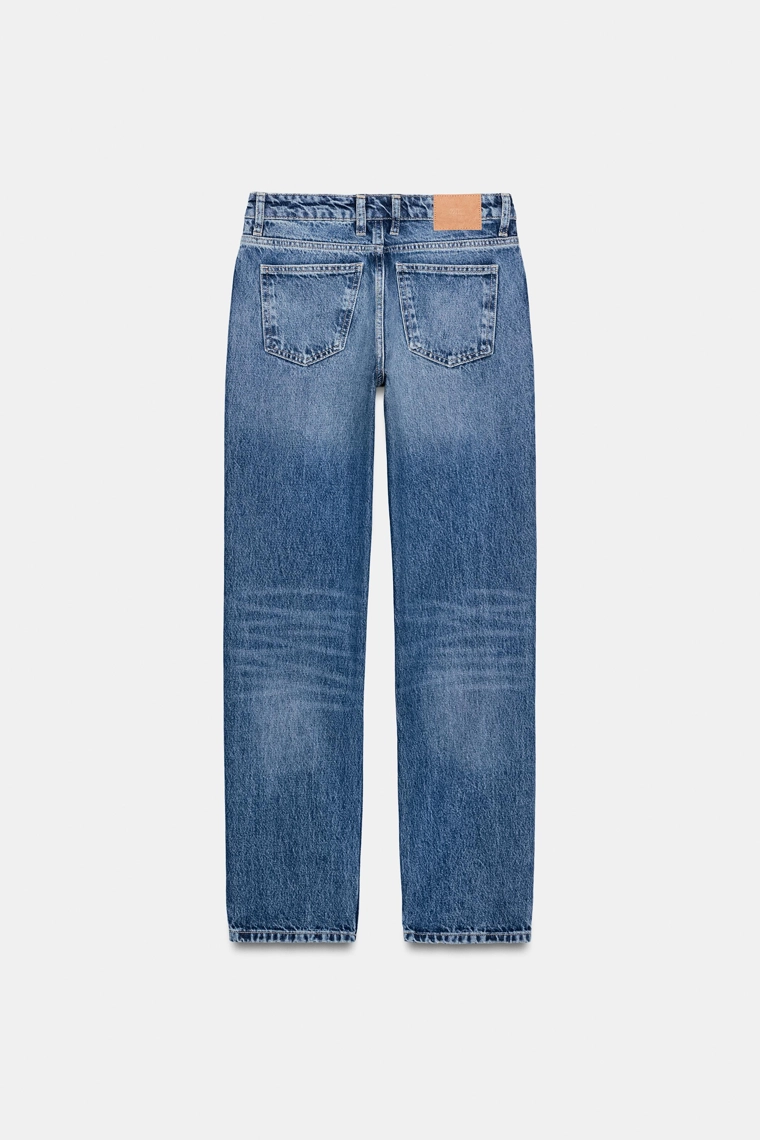 Джинсы с низкой посадкой прямого кроя полной длины z1975