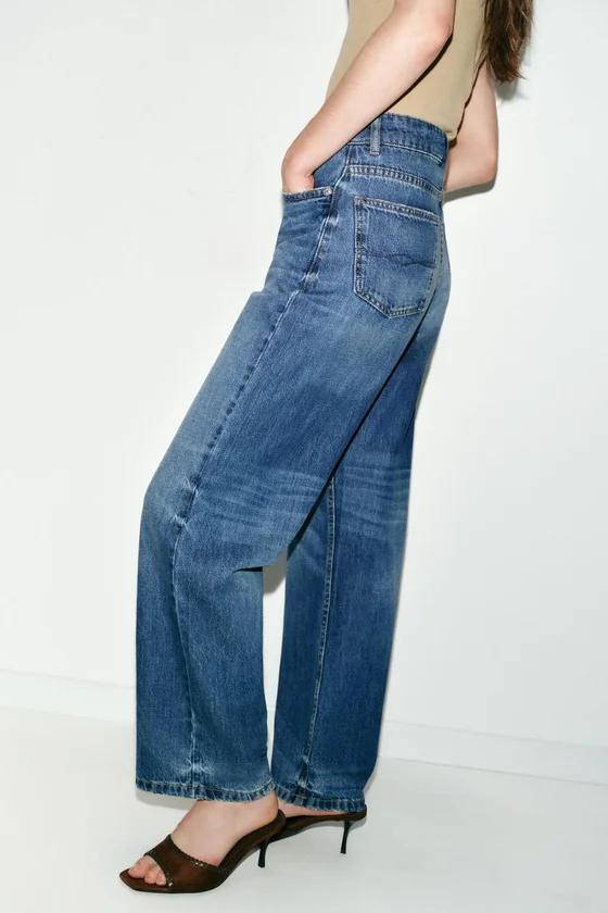 ДЖИНСЫ Z1975 STRAIGHT FIT С ВЫСОКОЙ ПОСАДКОЙ