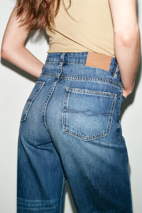 ДЖИНСЫ Z1975 STRAIGHT FIT С ВЫСОКОЙ ПОСАДКОЙ