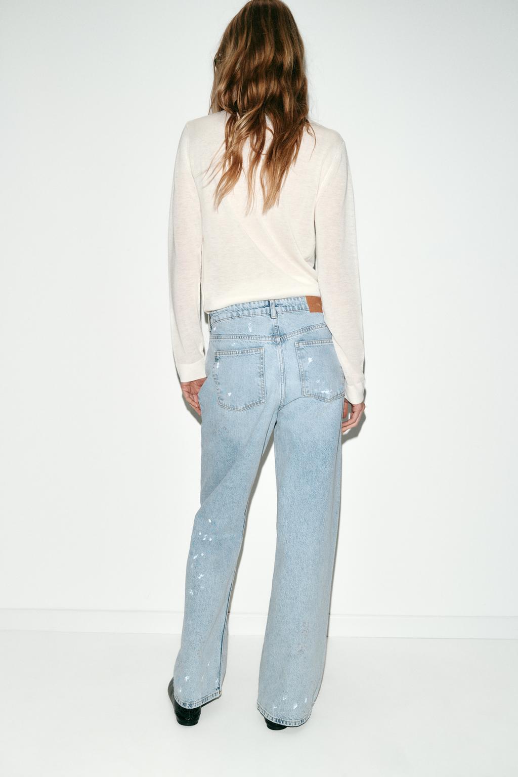 ДЖИНСЫ Z1975 LOOSE СО СРЕДНЕЙ ПОСАДКОЙ С ЭФФЕКТОМ КРАСКИ