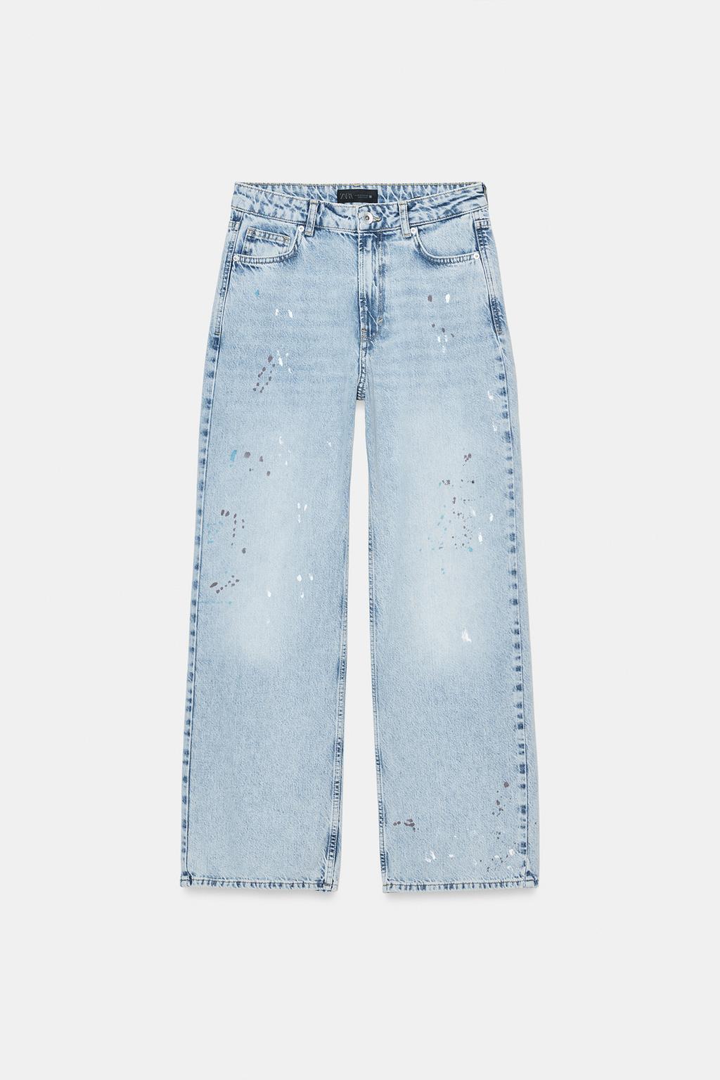 ДЖИНСЫ Z1975 LOOSE СО СРЕДНЕЙ ПОСАДКОЙ С ЭФФЕКТОМ КРАСКИ