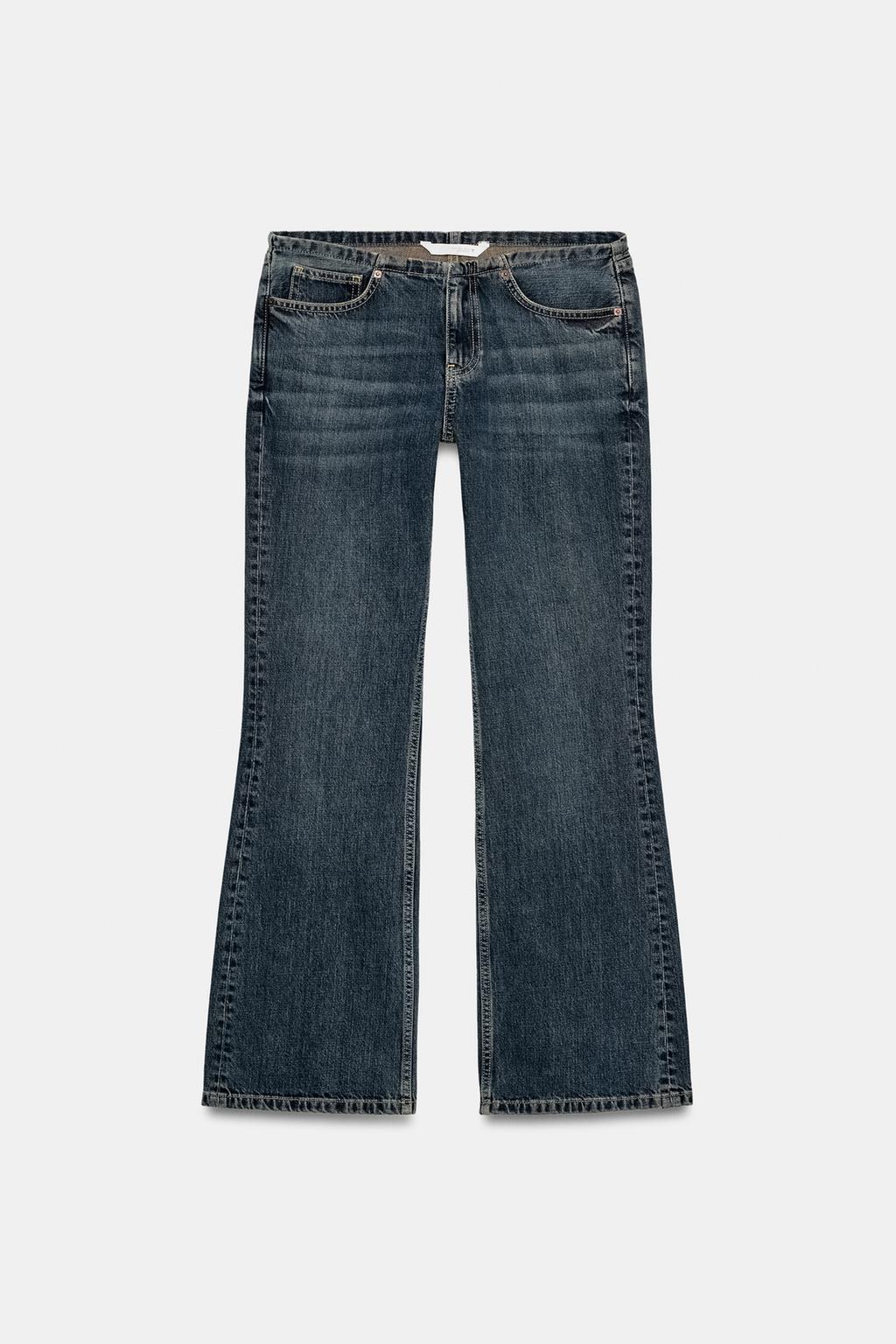 ДЖИНСЫ TRF С НИЗКОЙ ПОСАДКОЙ