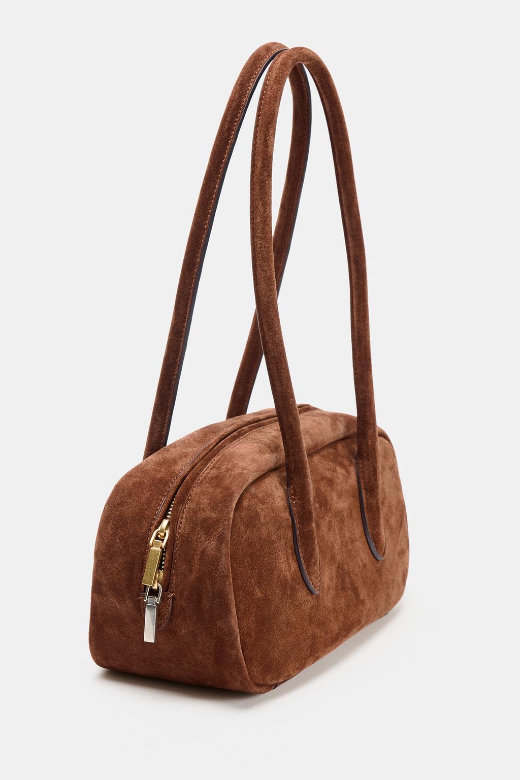 КОЖАНАЯ СУМКА С ПЛЕЧЕВЫМ РЕМНЕМ