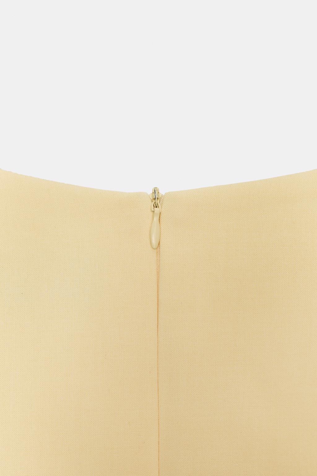 КОРОТКОЕ ПЛАТЬЕ СО СКЛАДКАМИ И КАРМАНАМИ