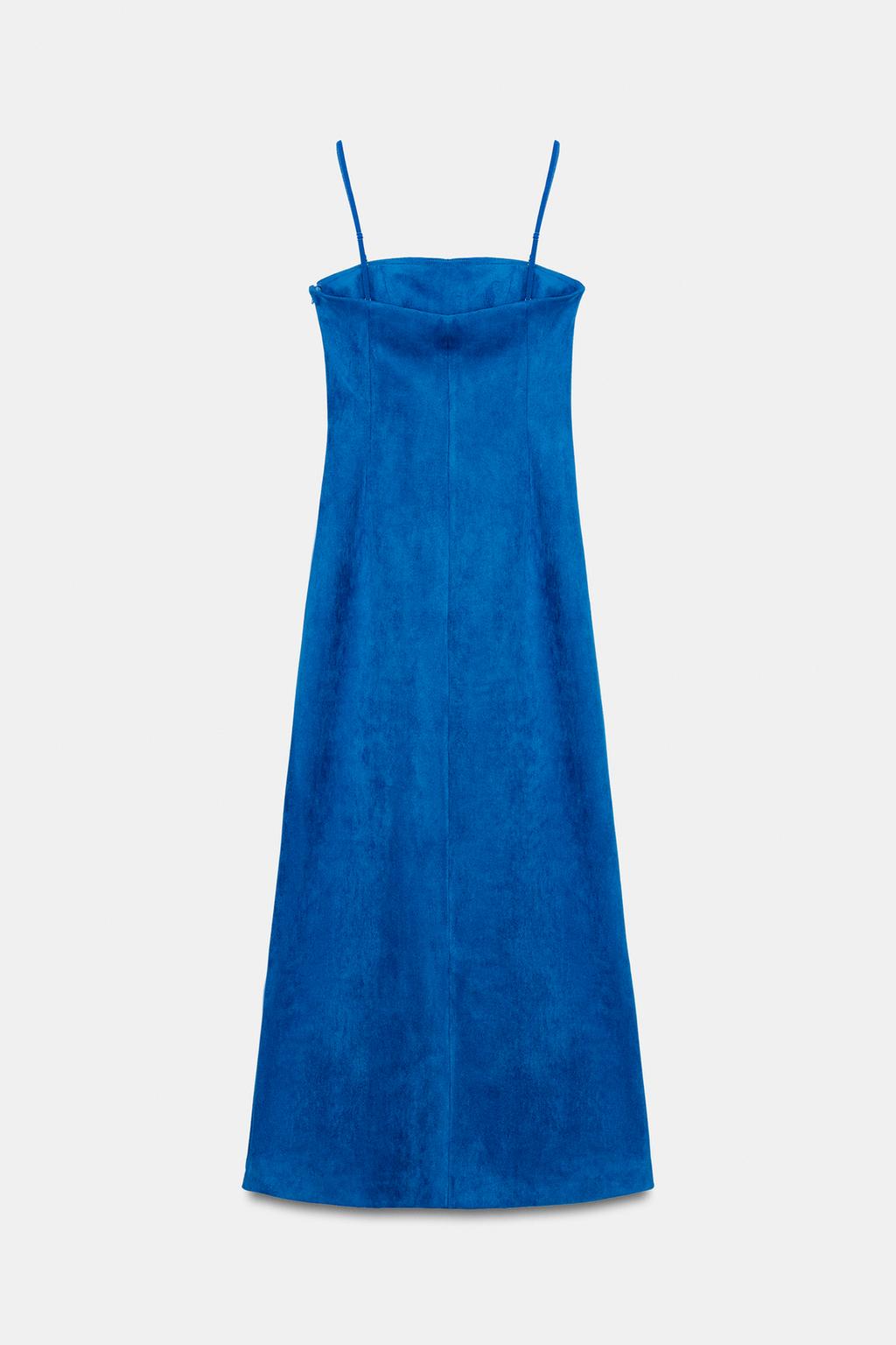 ПЛАТЬЕ ИЗ ИСКУССТВЕННОЙ ЗАМШИ