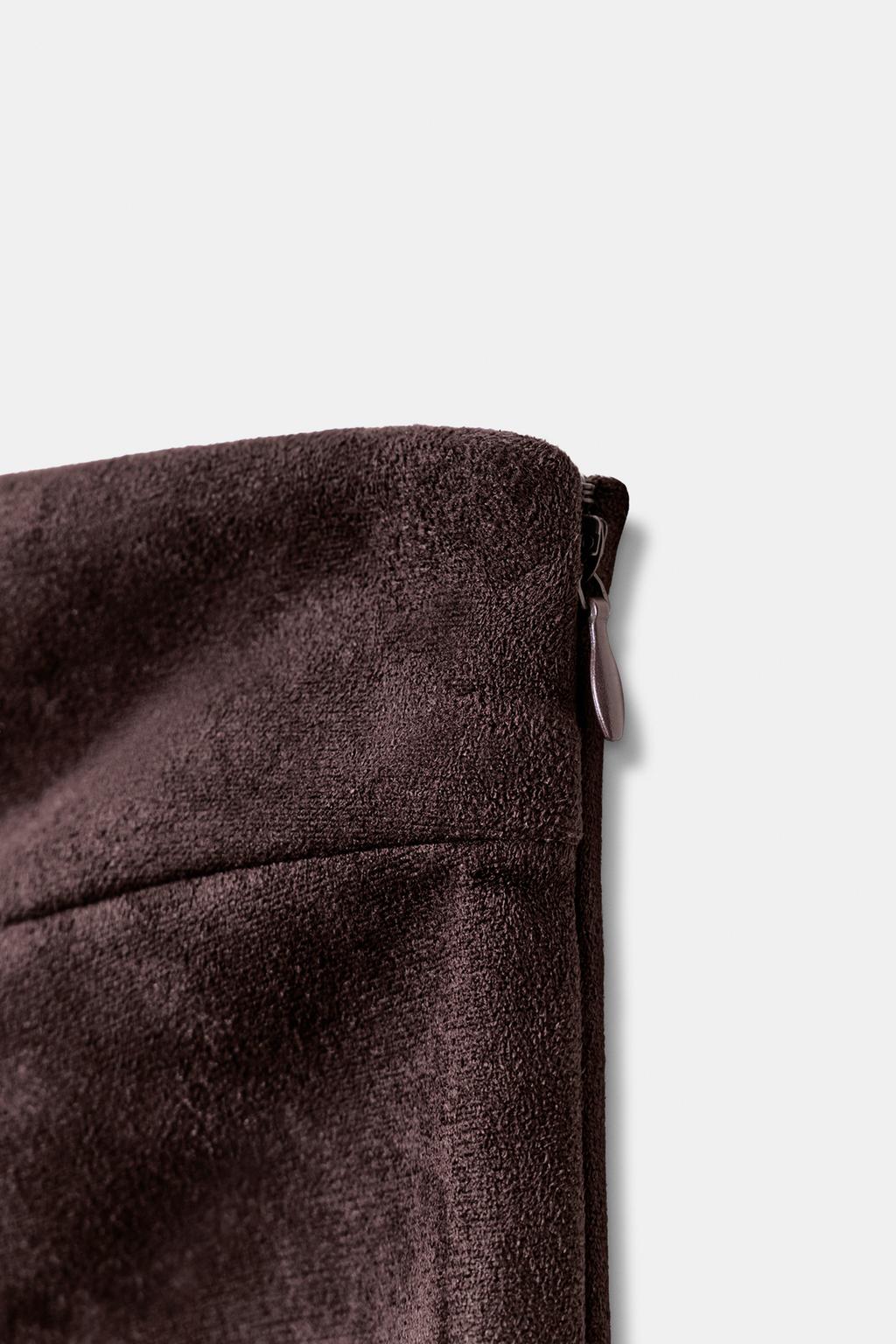 ТОП АСИММЕТРИЧНОГО КРОЯ ИЗ ИСКУССТВЕННОЙ ЗАМШИ