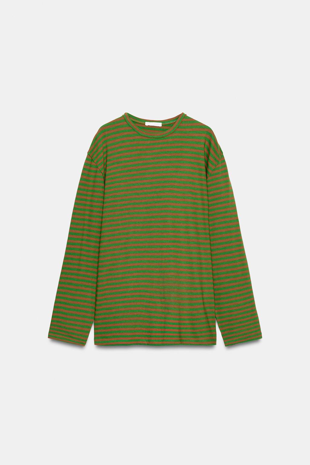 ФУТБОЛКА ОВЕРСАЙЗ В ПОЛОСКУ