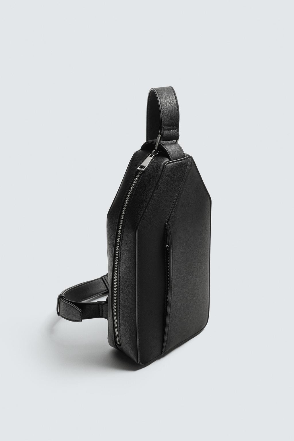 ВЕРТИКАЛЬНАЯ СУМКА С ПЛЕЧЕВЫМ РЕМНЕМ И ТЕКСТУРНОЙ ОТДЕЛКОЙ