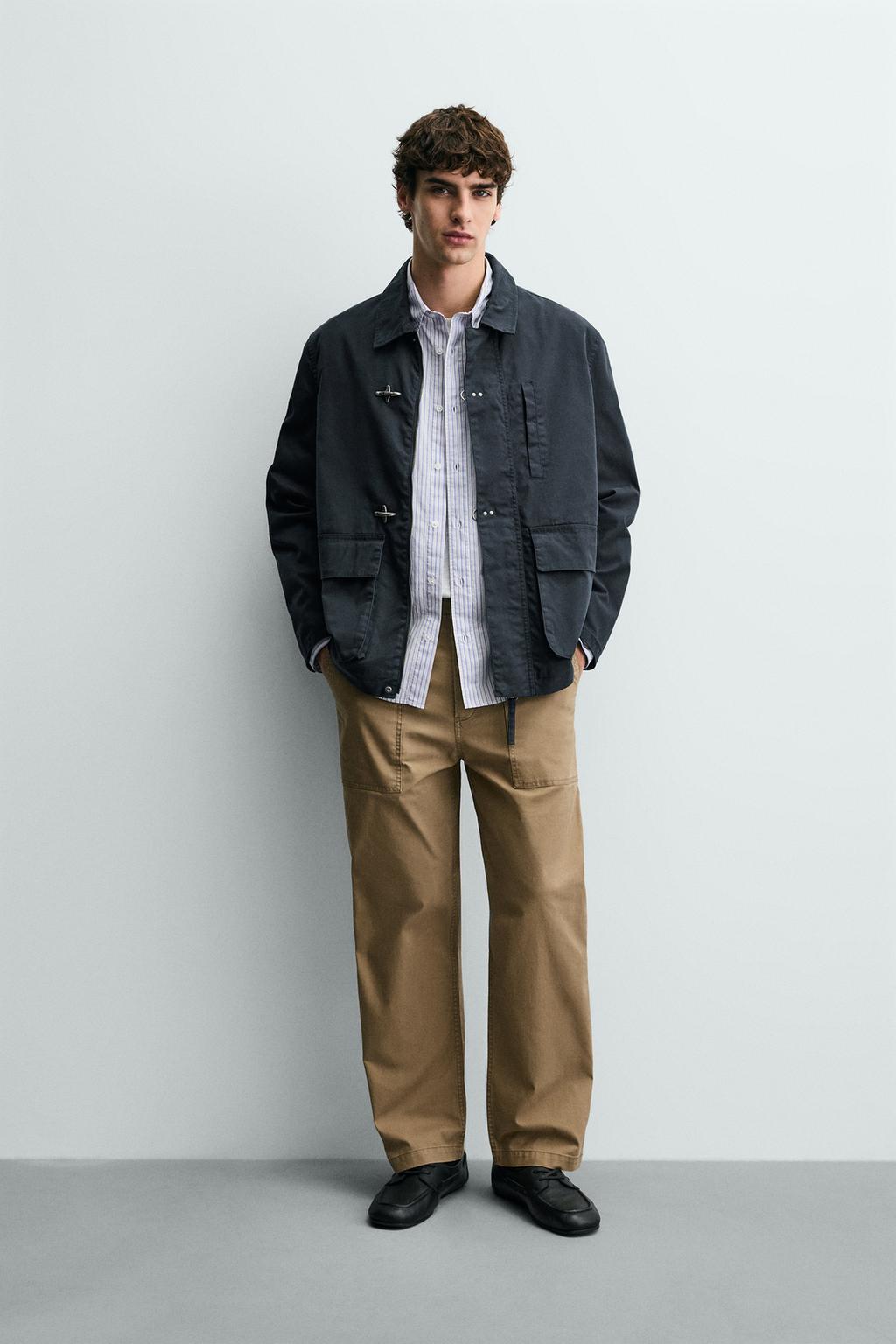 ПАРКА СВОБОДНОГО КРОЯ С НАВЕСНЫМИ ПЕТЛЯМИ