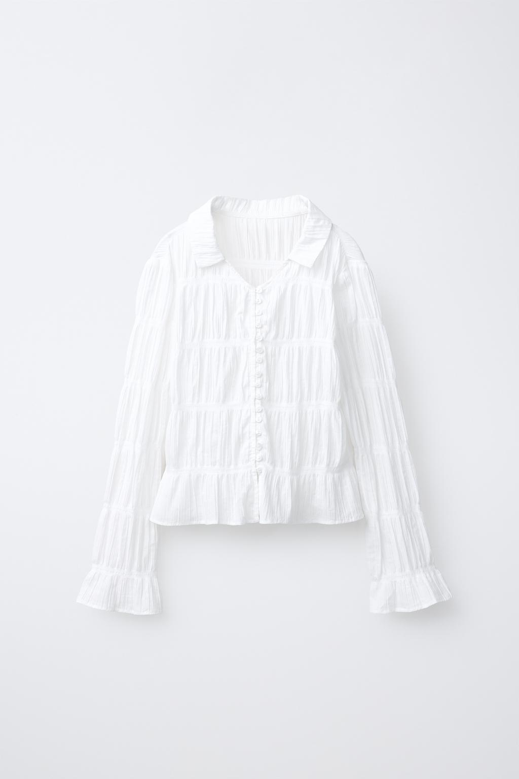 РУБАШКА С ЭЛАСТИЧНЫМИ КРОМКАМИ