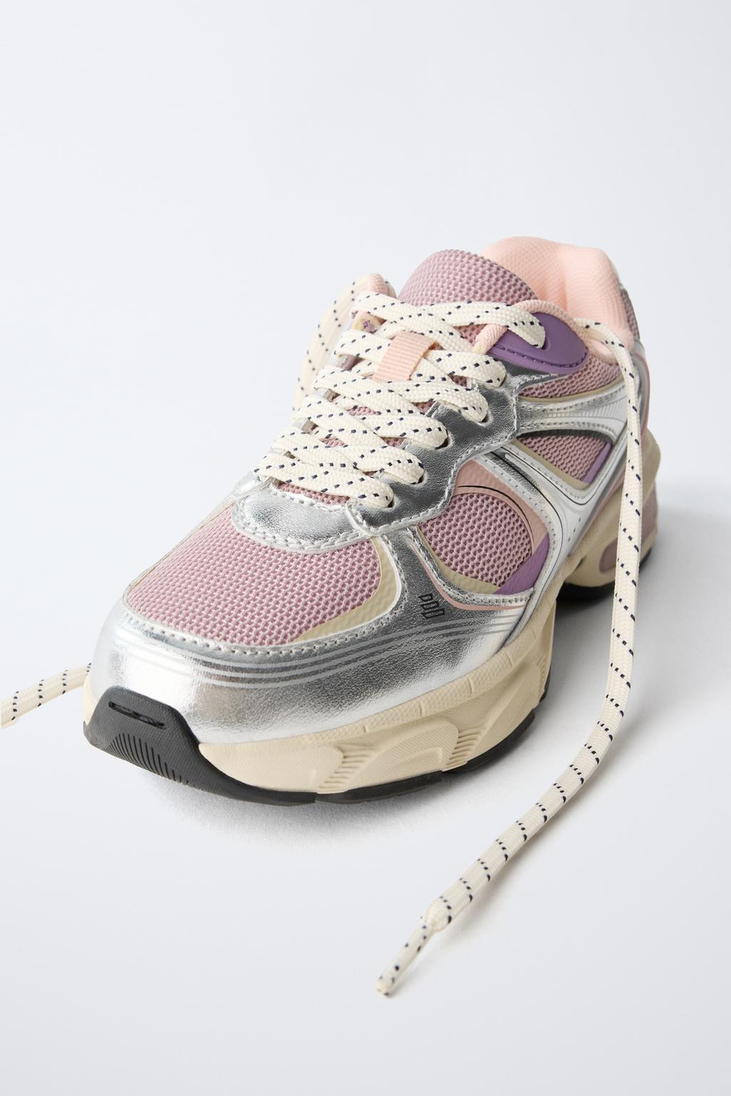 КРОССОВКИ С СЕТЧАТЫМИ ДЕТАЛЯМИ