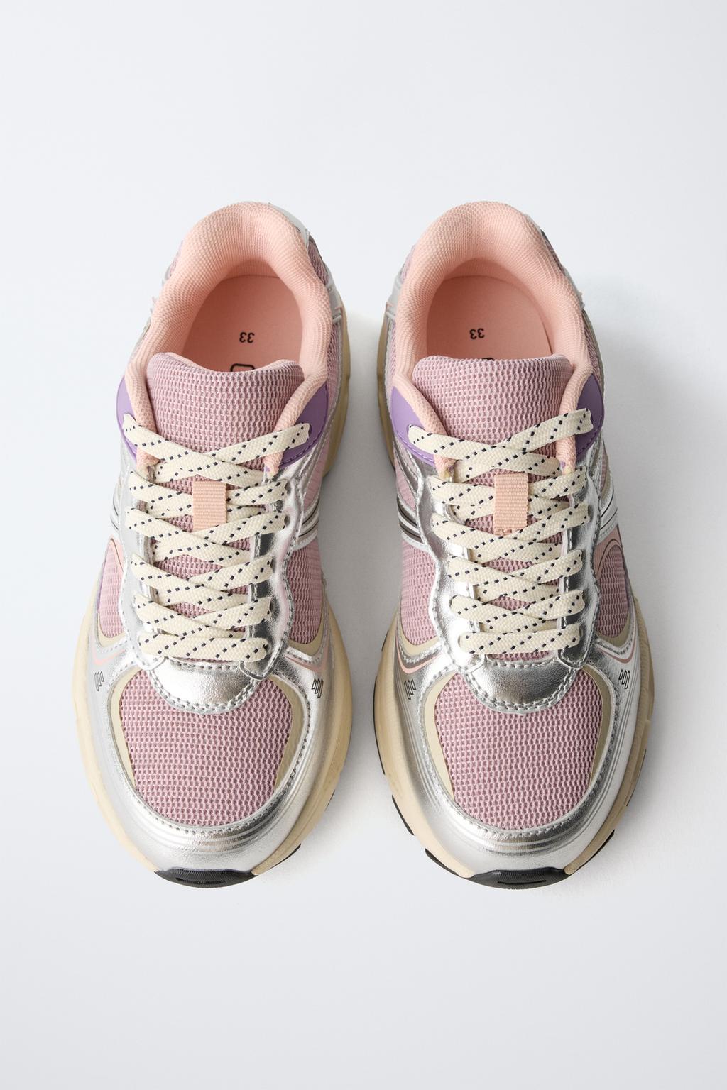 КРОССОВКИ С СЕТЧАТЫМИ ДЕТАЛЯМИ