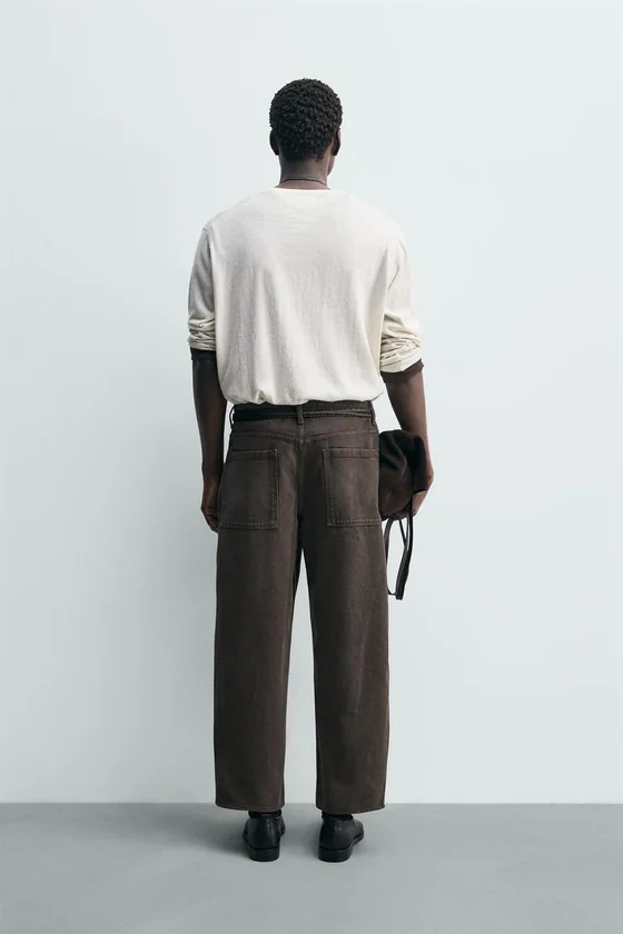 ДЖИНСЫ ЗАУЖЕННЫЕ WIDE FIT