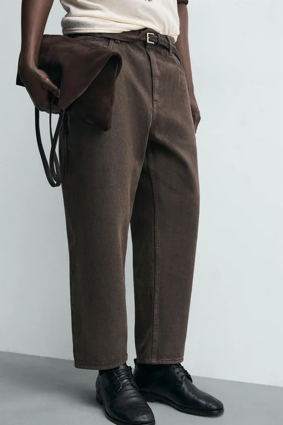 ДЖИНСЫ ЗАУЖЕННЫЕ WIDE FIT