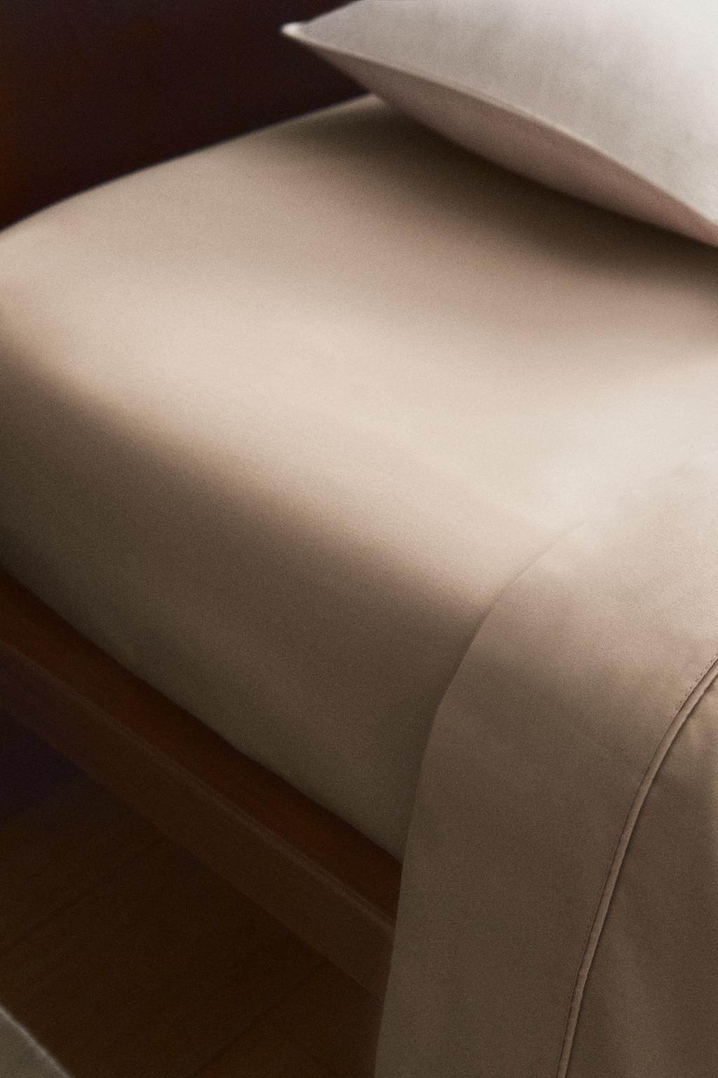 Сатиновый пододеяльник на резинке | высота 40 см (500 нитей)