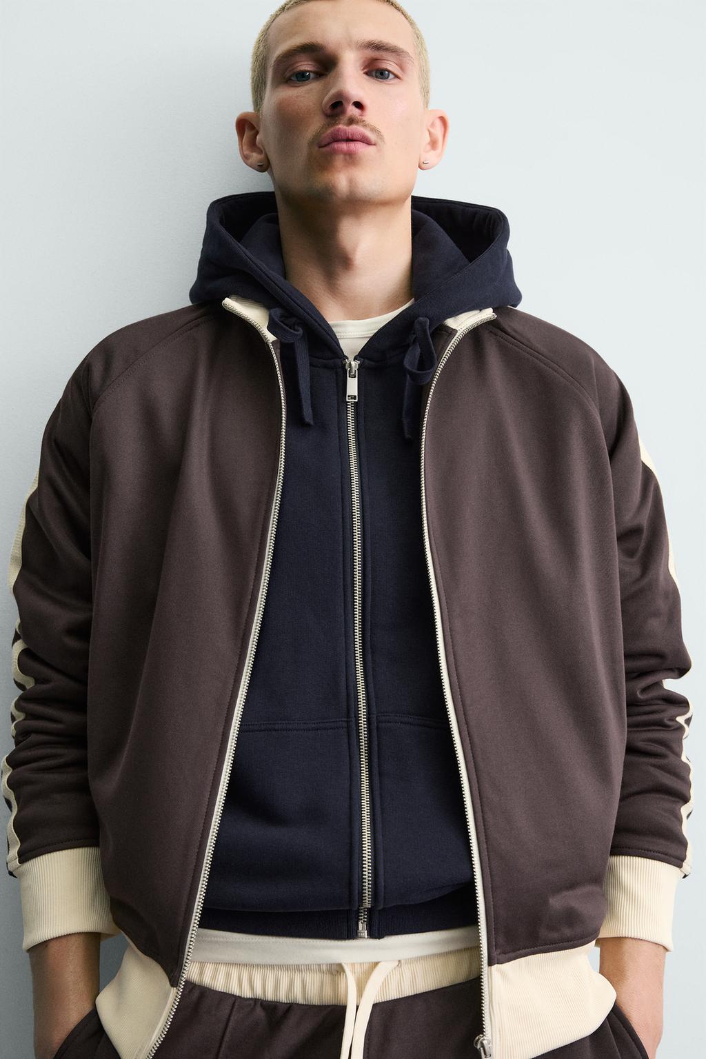 ТОЛСТОВКА НА МОЛНИИ С ПОЛОСАМИ