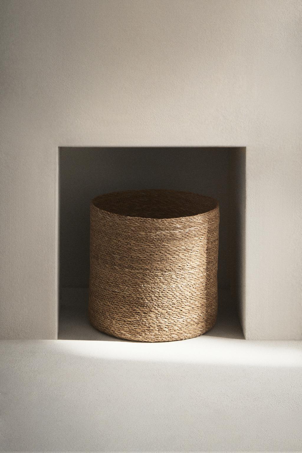 Корзина из морской травы