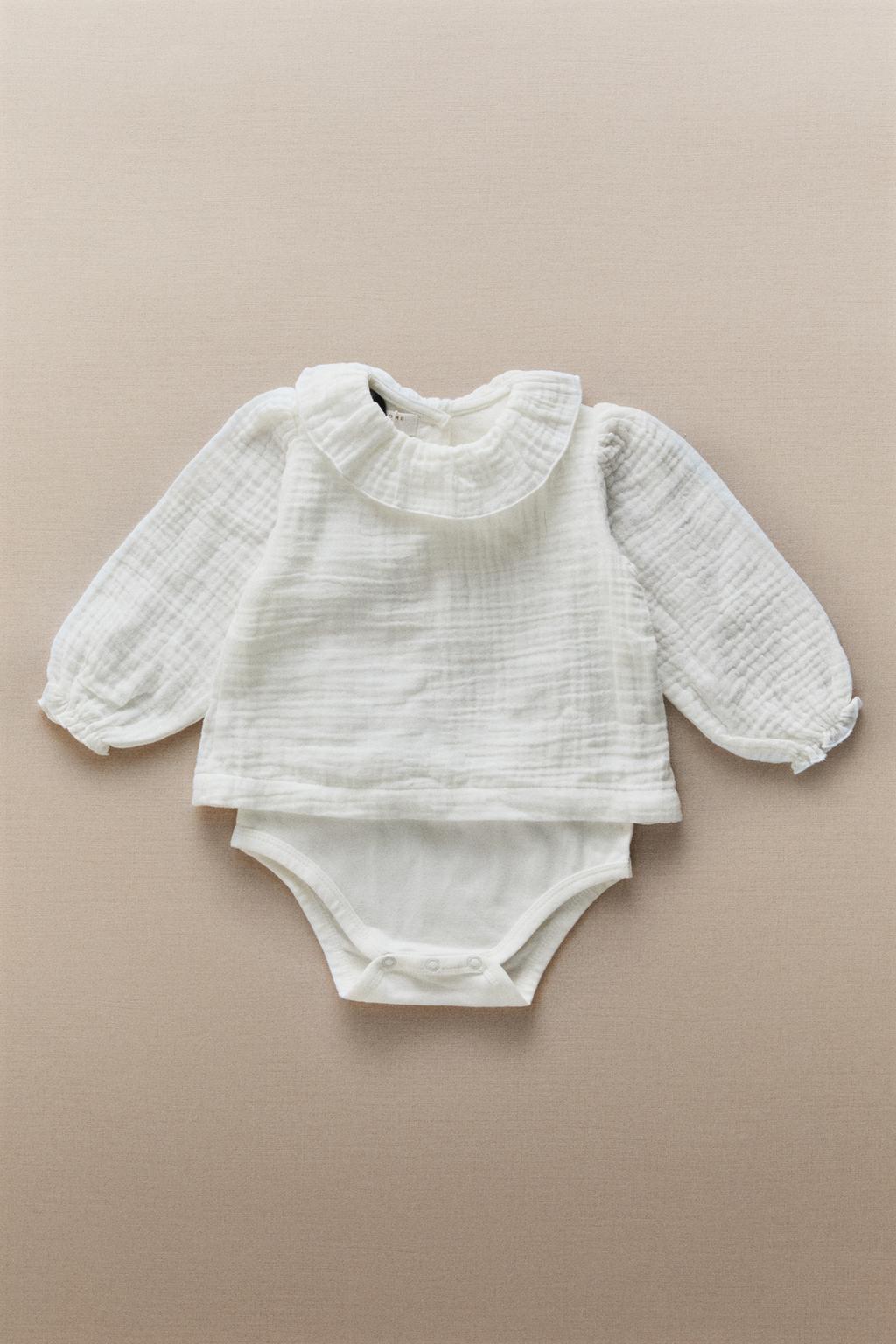 Детский боди из муслина