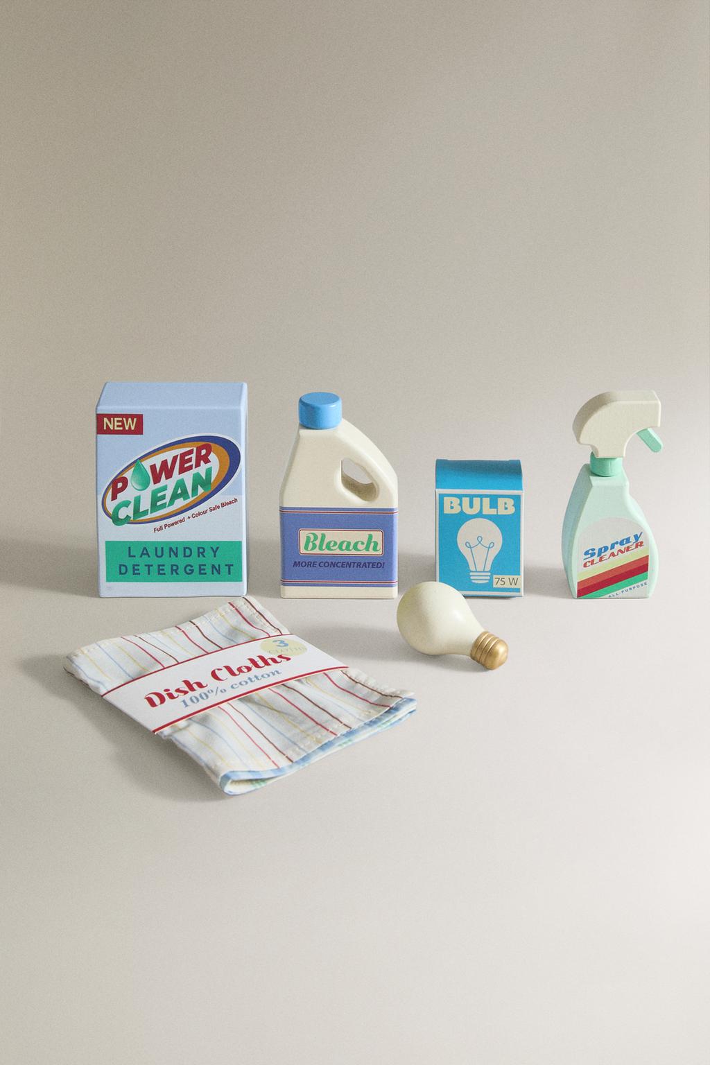 Набор для уборки и домашний набор игрушек для детей