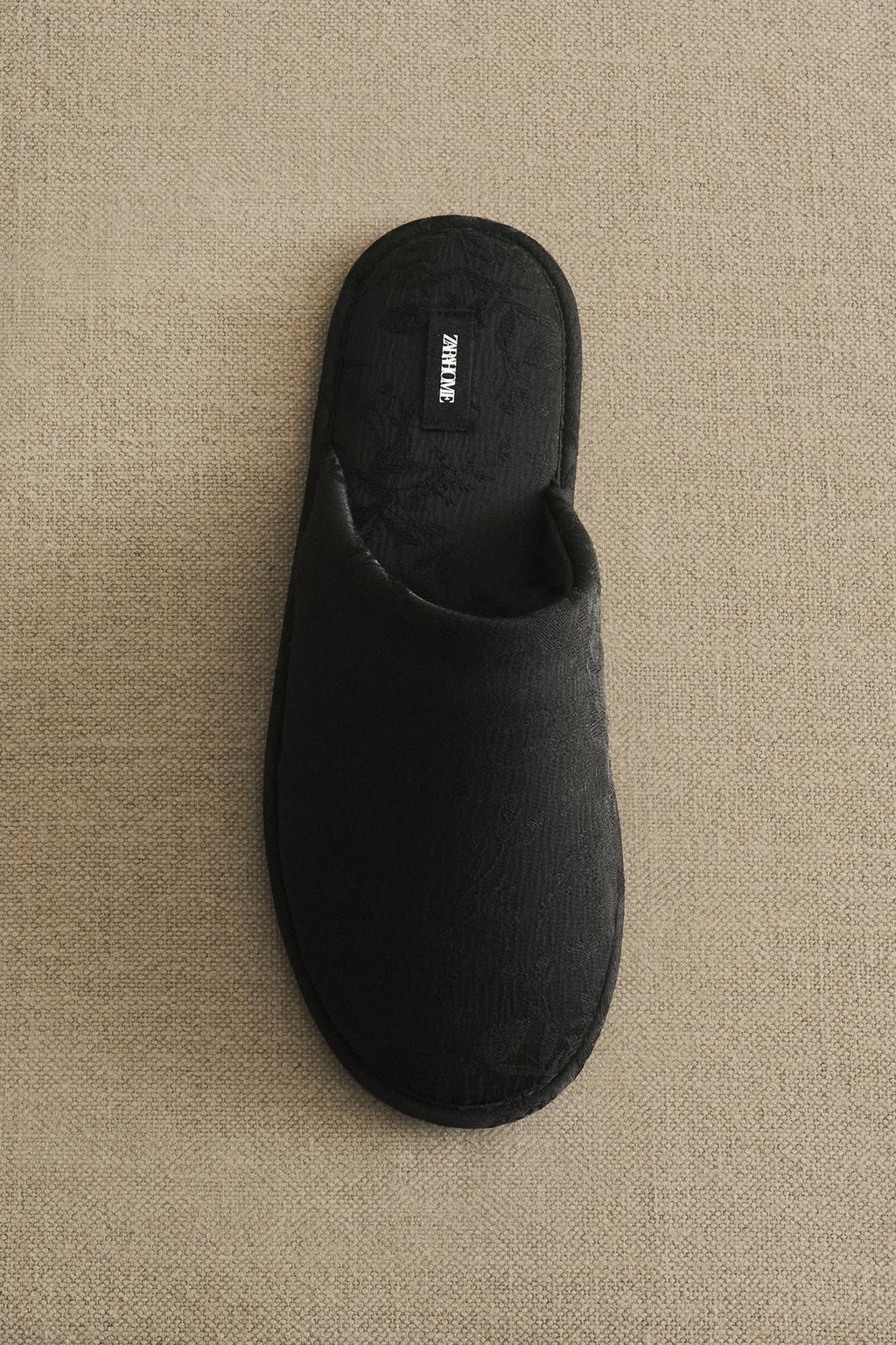 Туфли-мюли с жаккардовым узором