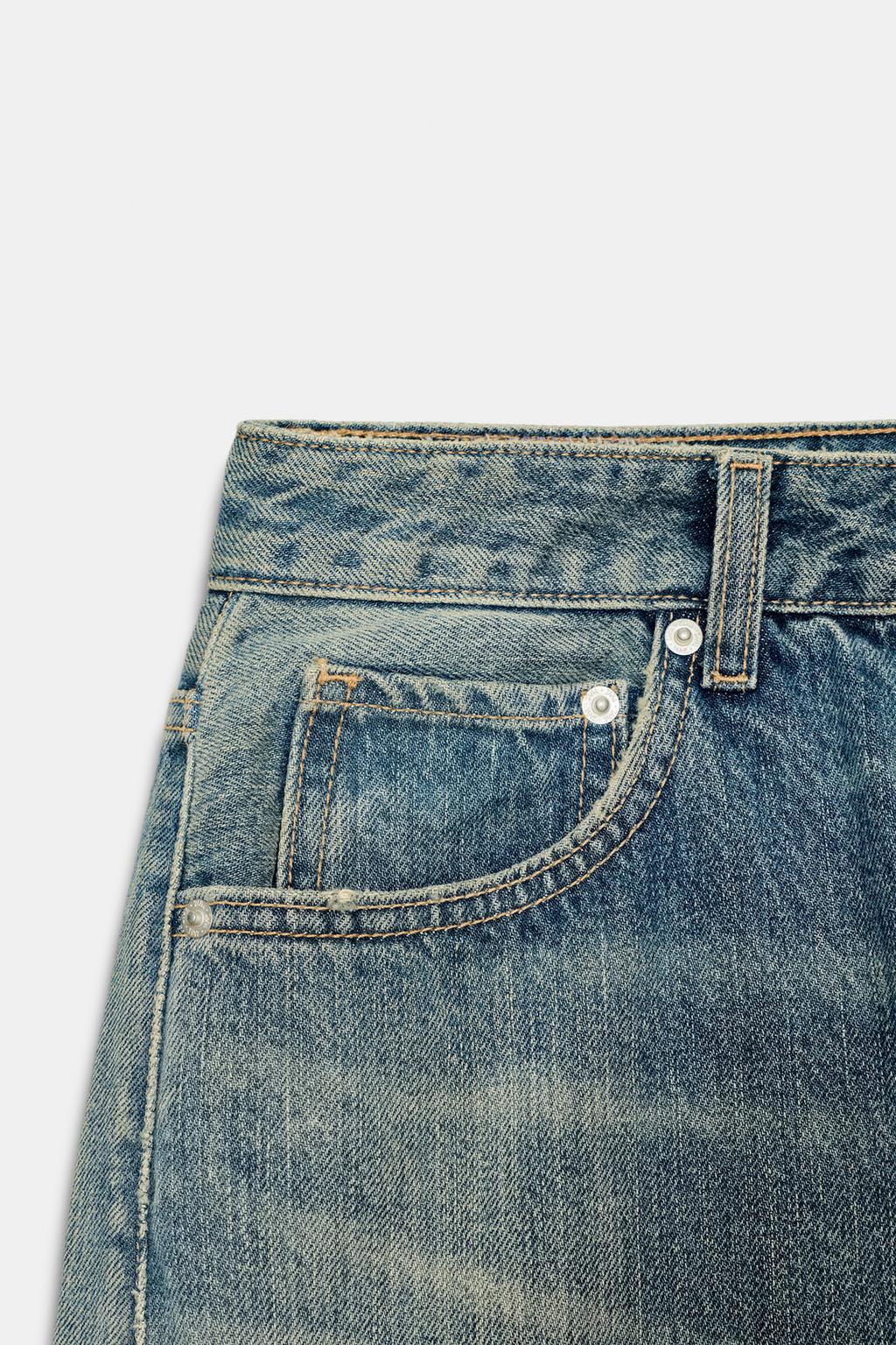 ДЖИНСЫ TRF BAGGY BALLOON СО СРЕДНЕЙ ПОСАДКОЙ