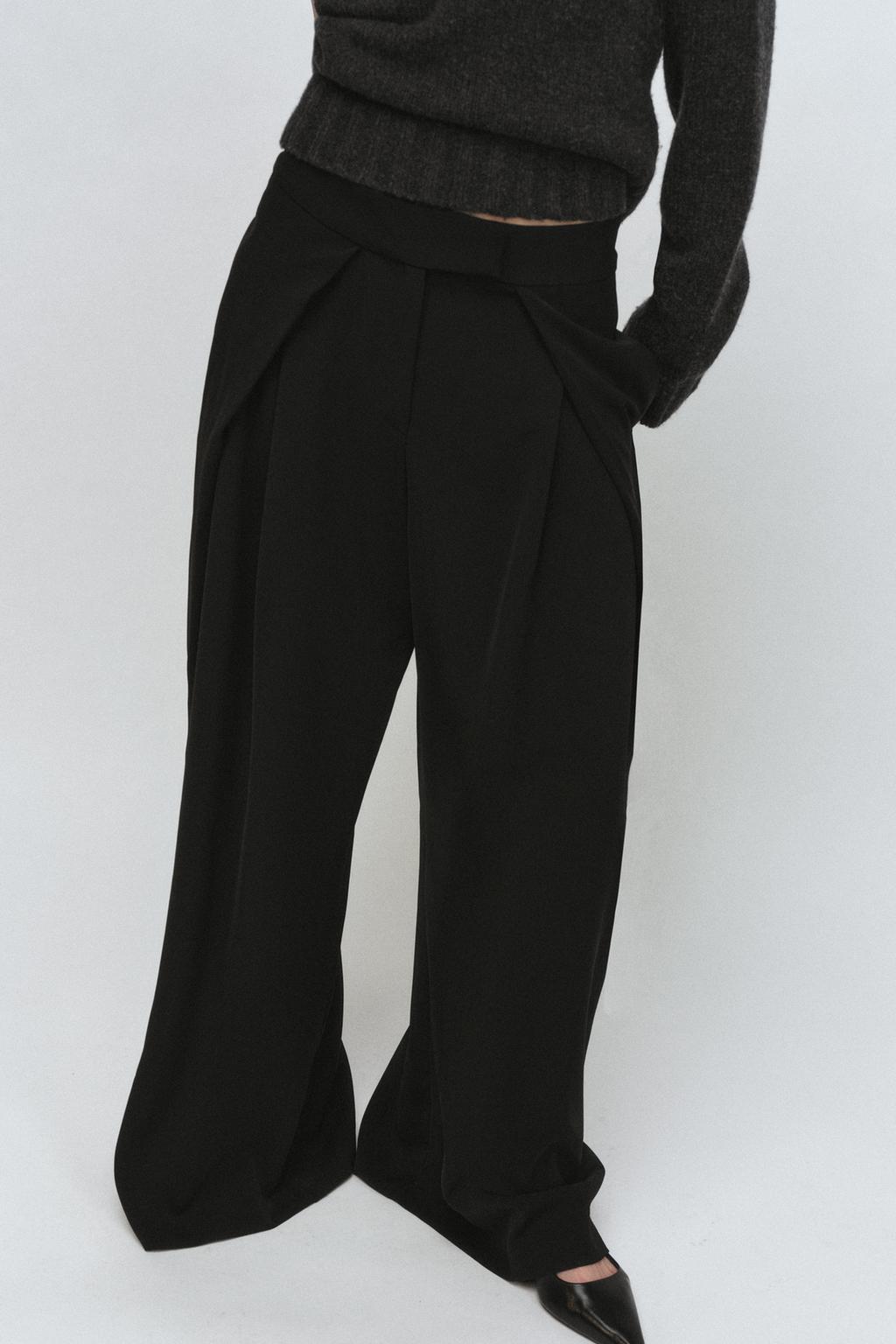 БРЮКИ WIDE-LEG — ZW COLLECTION