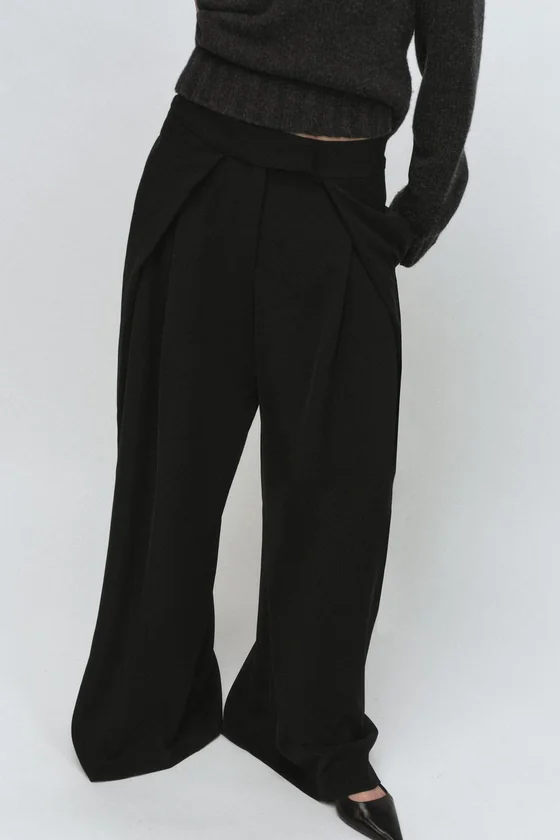 БРЮКИ WIDE-LEG — ZW COLLECTION