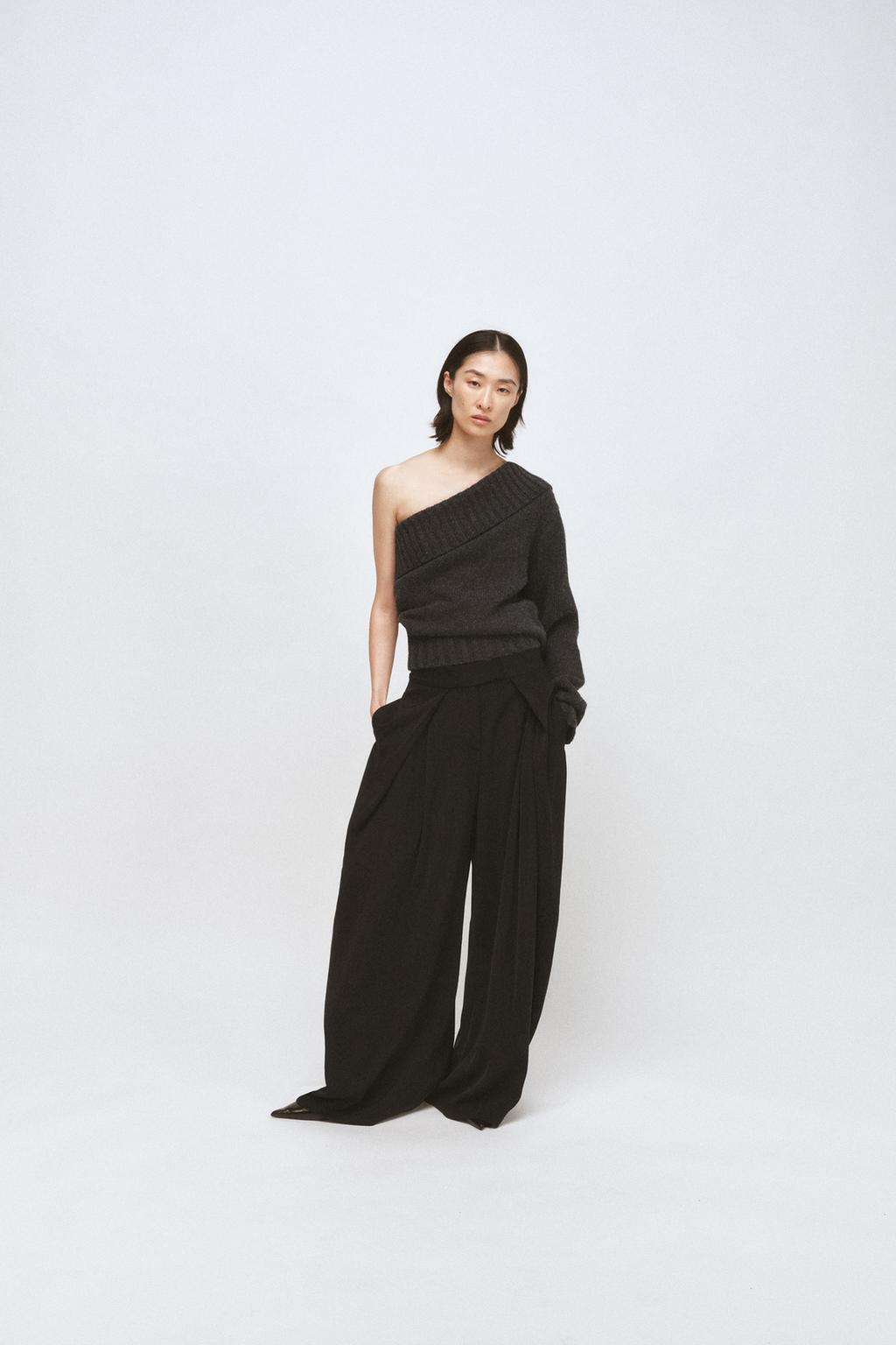 БРЮКИ WIDE-LEG — ZW COLLECTION