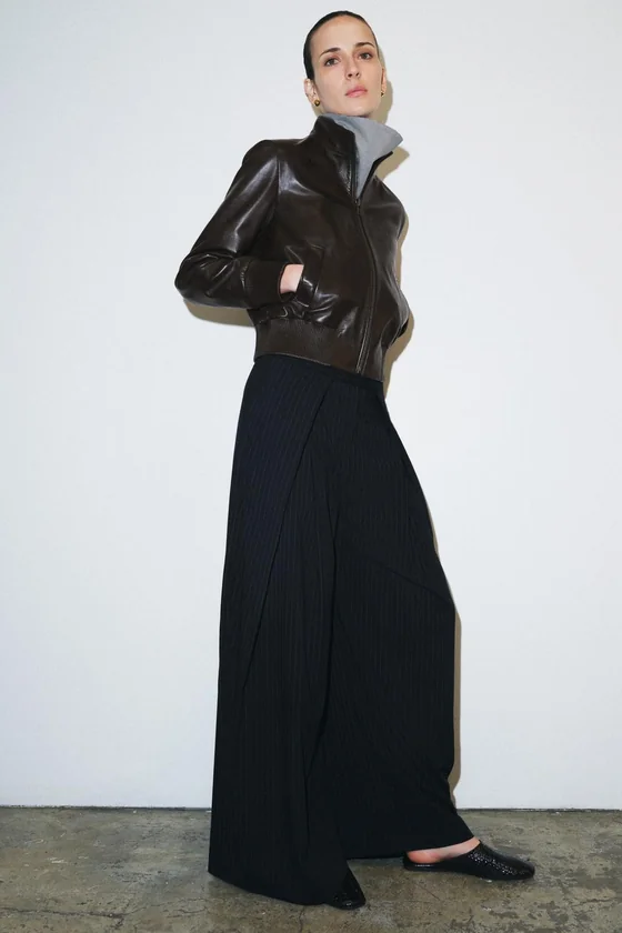 БРЮКИ WIDE-LEG ZW COLLECTION