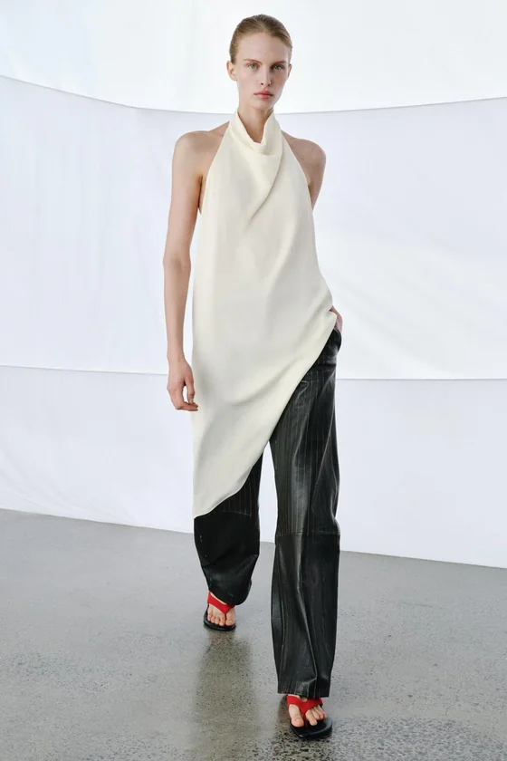 АСИММЕТРИЧНЫЙ ТОП коллекция Zara «ZW»