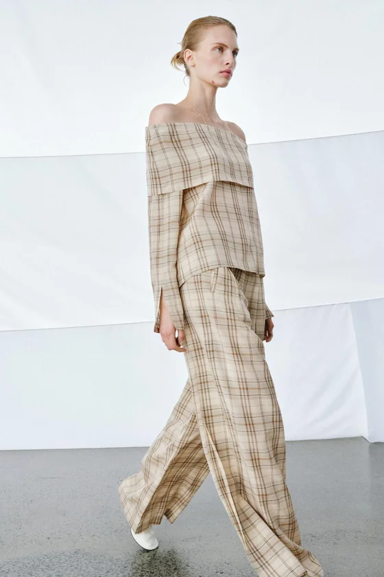 ТОП В КЛЕТКУ — коллекция Zara «ZW»