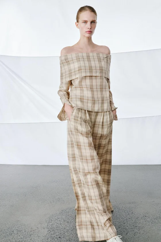 ТОП В КЛЕТКУ — коллекция Zara «ZW»