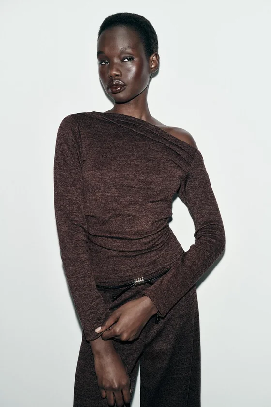 ТОП АСИММЕТРИЧНОГО КРОЯ ИЗ ТКАНИ ПИКЕ