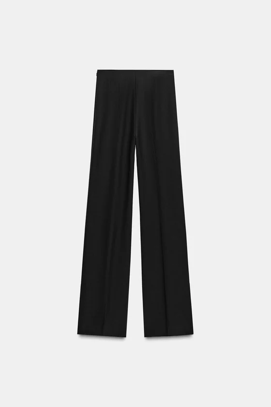 БРЮКИ клёш С РАЗРЕЗАМИ коллекция Zara «ZW»