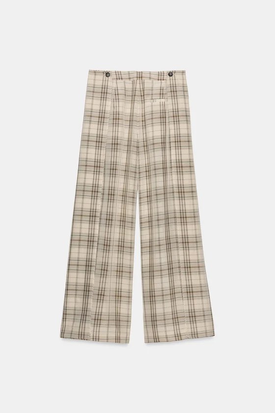 БРЮКИ В КЛЕТКУ — коллекция Zara «ZW»