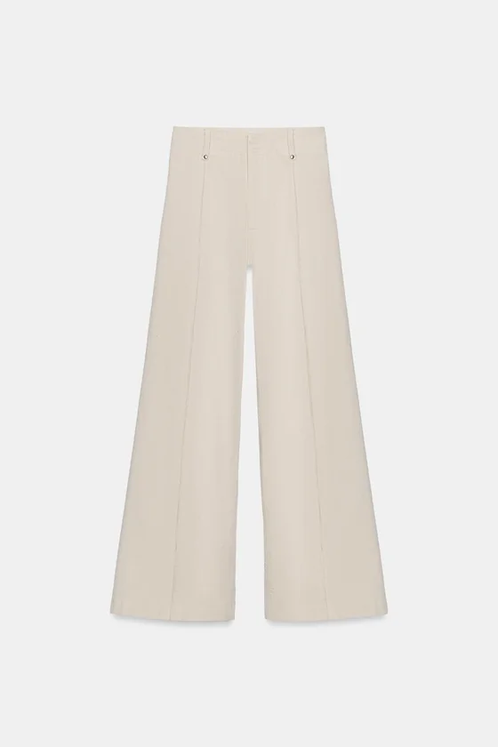 ДЖИНСЫ коллекция Zara «ZW» TAILORED  С ВЫСОКОЙ ПОСАДКОЙ
