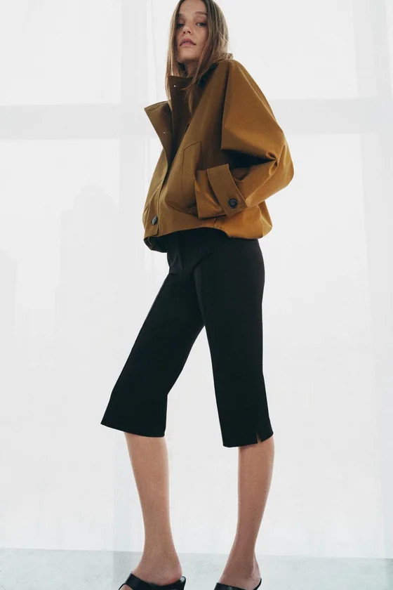 КОРОТКИЙ ТРЕНЧ WATER-REPELLENT — коллекция Zara «ZW»