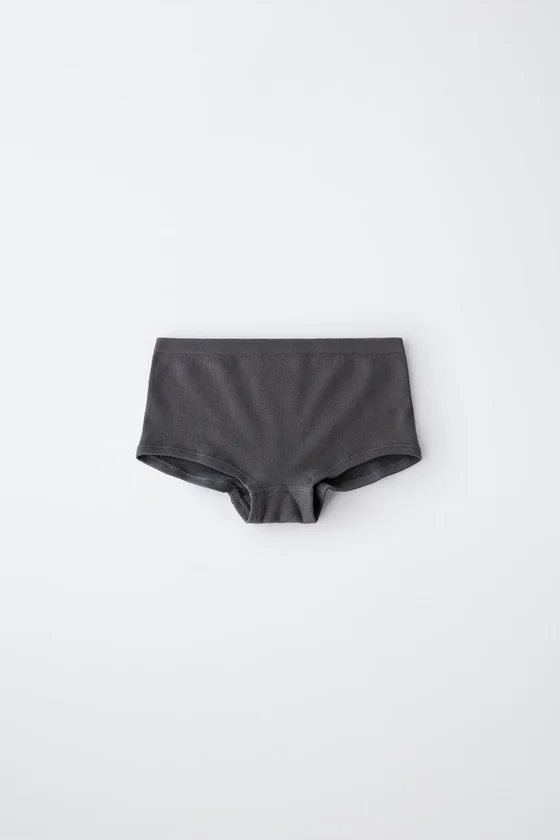 Набор из трех безшовных кюлот zara для возраста 8-14 лет
