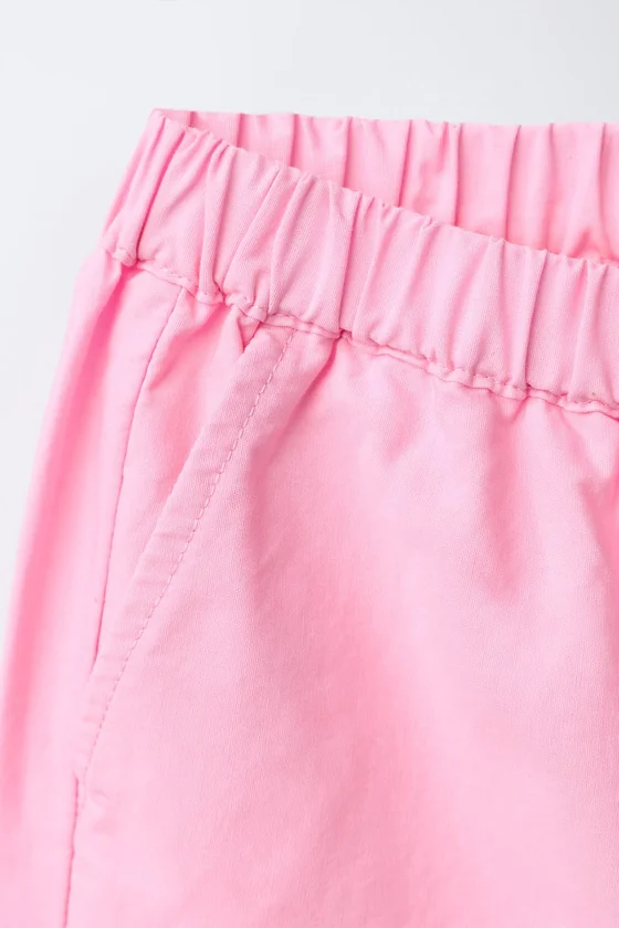 БРЮКИ-КЮЛОТЫ С ВЫШИВКОЙ