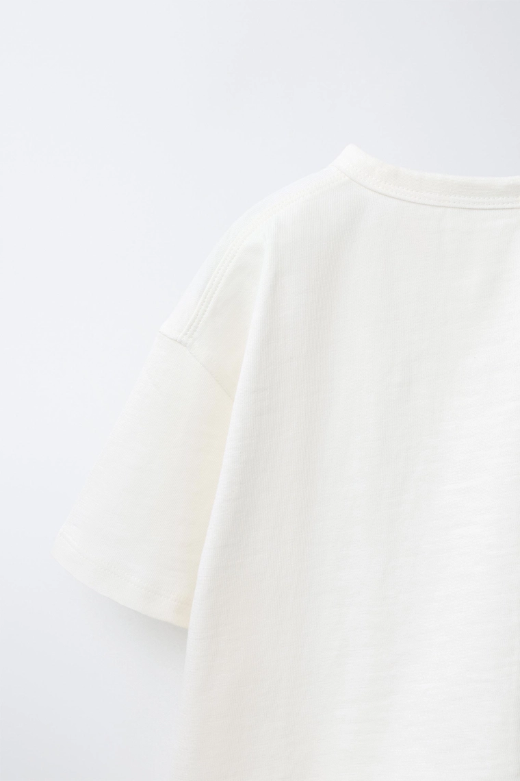 Футболка henley однотонная