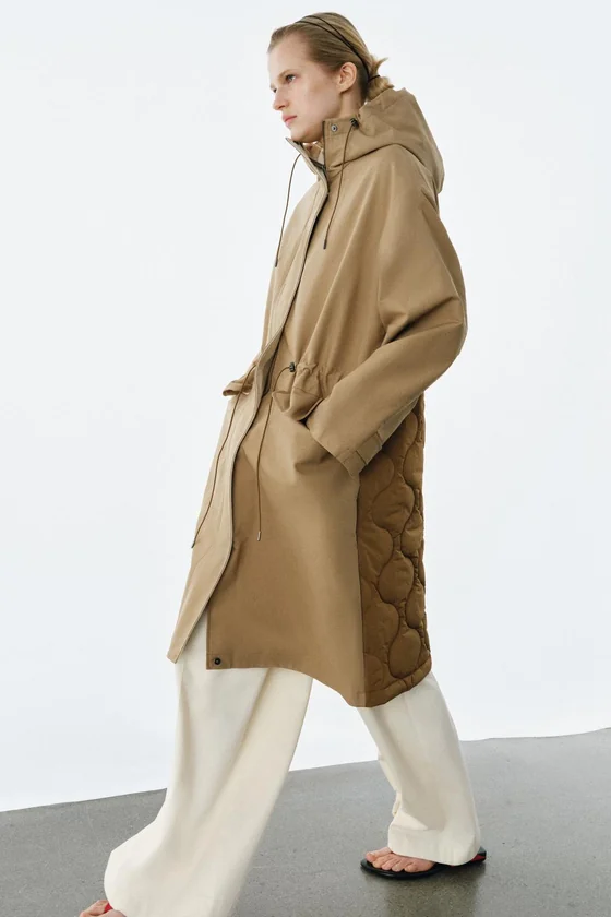 КОМБИНИРОВАННАЯ ПАРКА коллекция Zara «ZW»