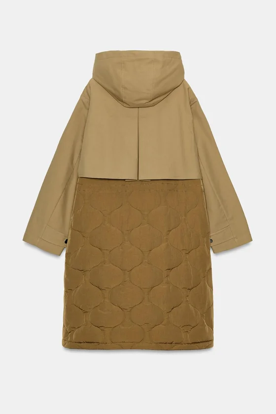 КОМБИНИРОВАННАЯ ПАРКА коллекция Zara «ZW»
