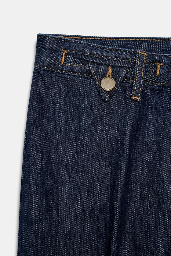 ДЖИНСЫ клёш С ВЫСОКОЙ ПОСАДКОЙ — коллекция Zara «ZW»