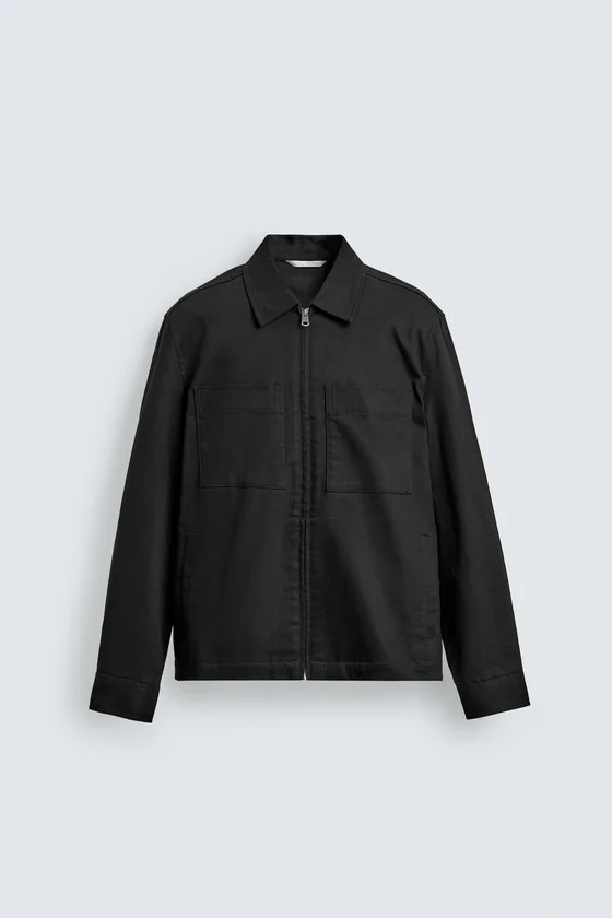 КУРТКА-РУБАШКА CLASSIC FIT С КАРМАНАМИ