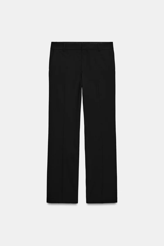 ПРЯМЫЕ БРЮКИ С НИЗКОЙ ПОСАДКОЙ — коллекция Zara «ZW»