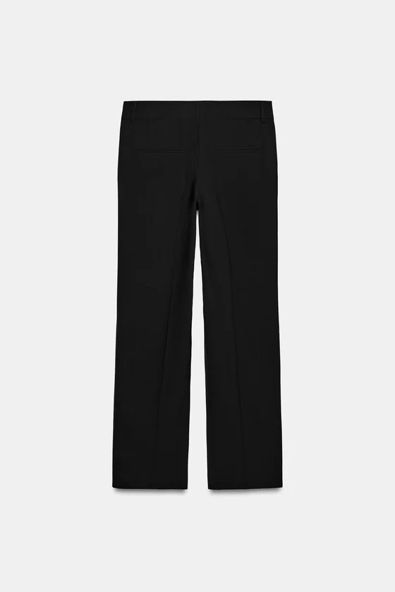 ПРЯМЫЕ БРЮКИ С НИЗКОЙ ПОСАДКОЙ — коллекция Zara «ZW»