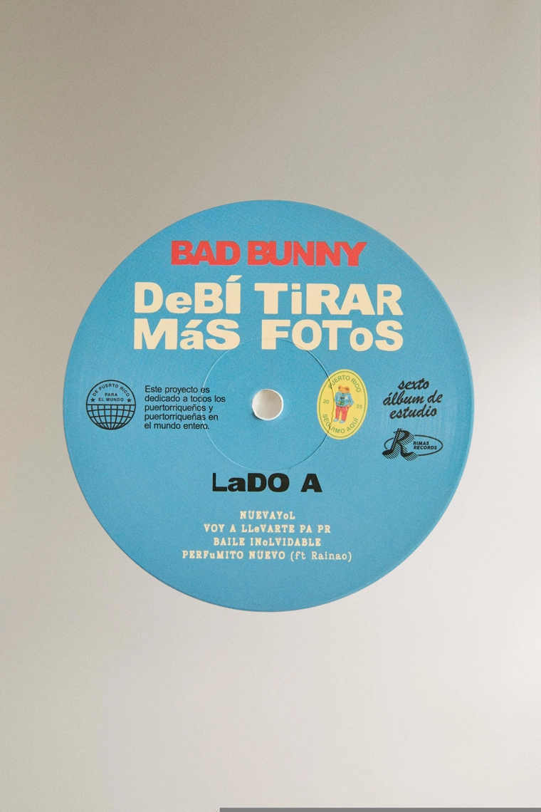 Винил bad bunny - dtmf