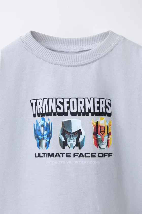 ФУТБОЛКА С ПРИНТОМ TRANSFORMERS®