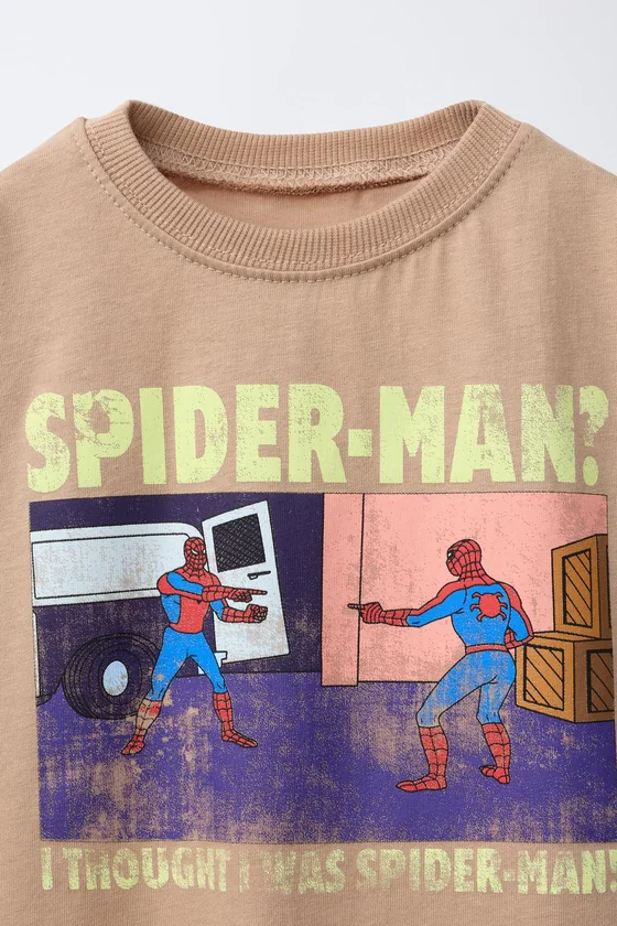 ФУТБОЛКА С ПРИНТОМ SPIDER-MAN © MARVEL